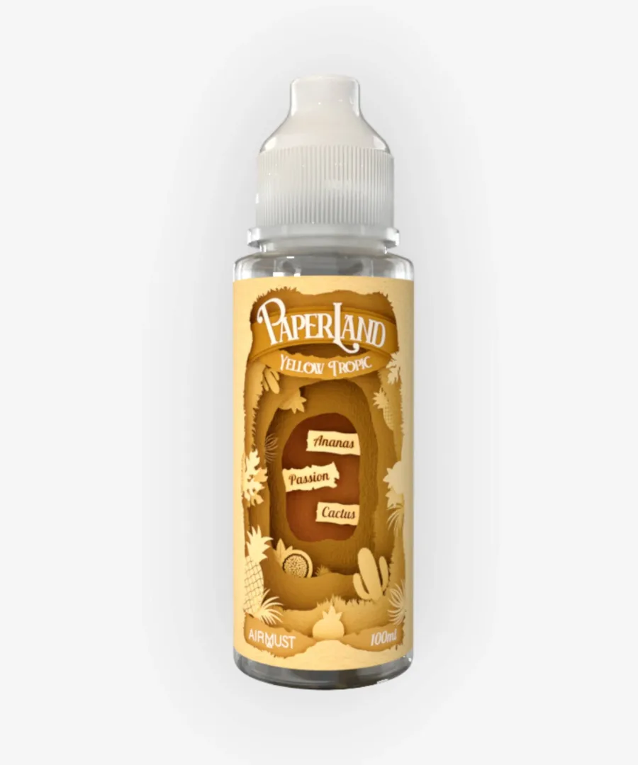 E-liquide Yellow Tropic 100 mL - Paperland Airmust