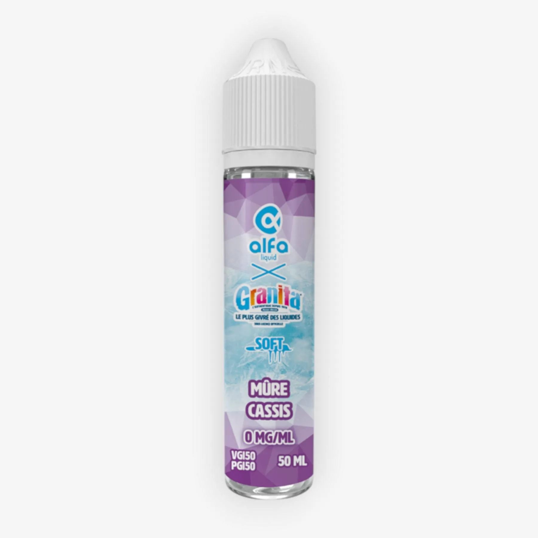 E-liquide Mure Cassis Soft 50 mL - Granita — Alfaliquid - Granita