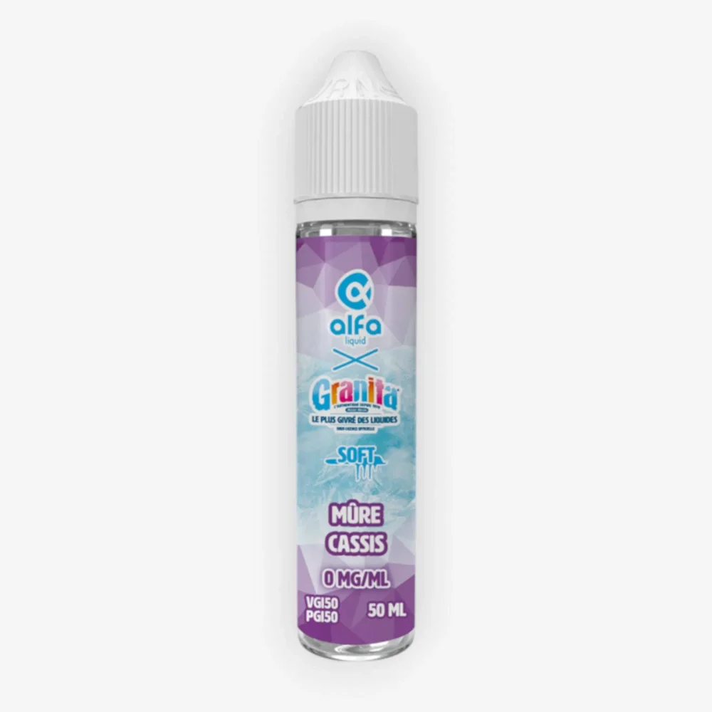 E-liquide Mure Cassis Soft 50 mL - Granita