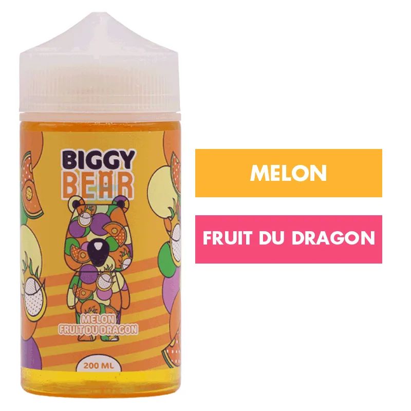 E-liquide Melon Fruit du Dragon 200 mL - Biggy Bear
