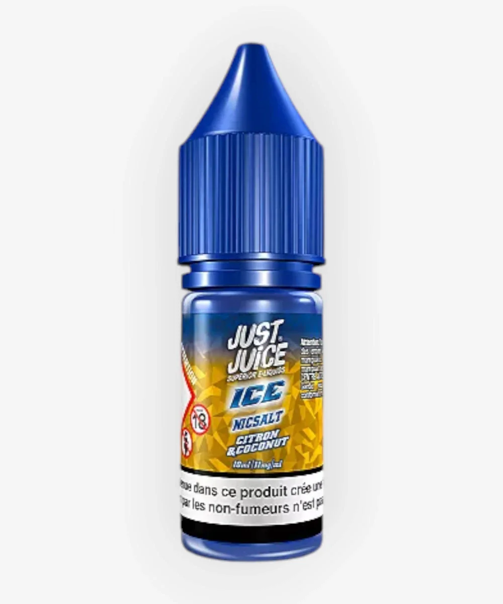 E-liquide Citron & Coconut Nic Salt Ice 10 mL - Just Juice