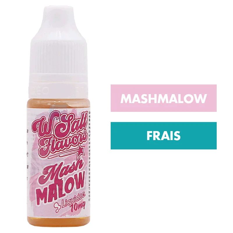 E-liquide Mashmalow 10 mL - Wsalt (Liquideo) — Liquideo - Wsalt