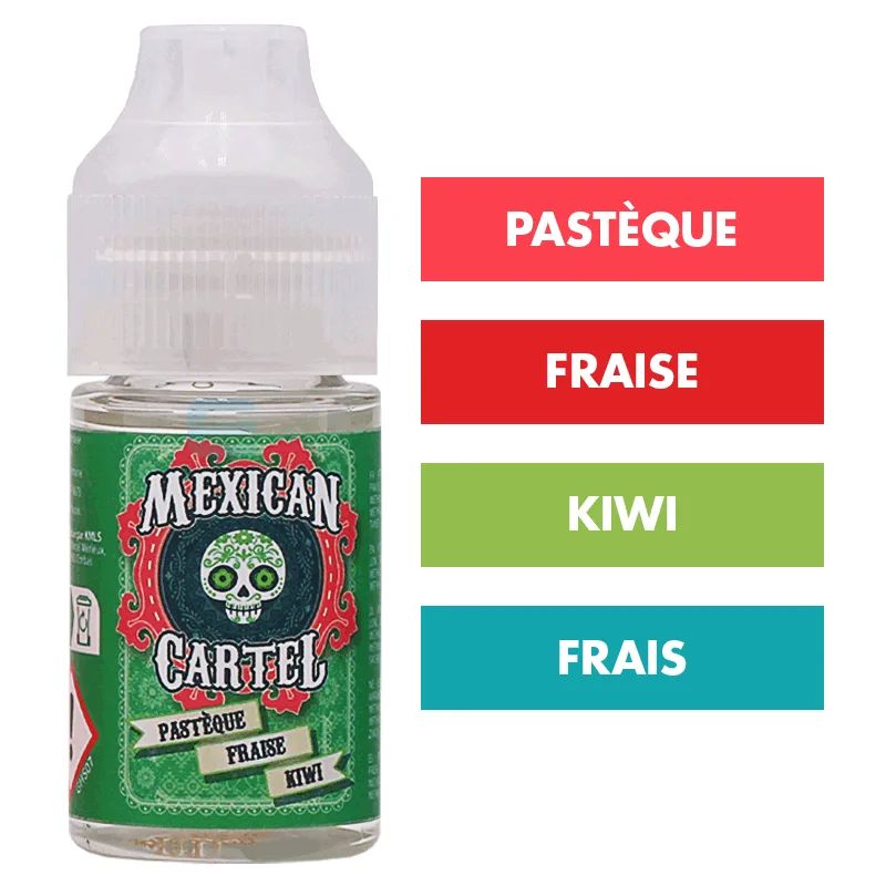 Concentré Pastèque Fraise Kiwi - Mexican Cartel — Mexican Cartel - Arômes DIY