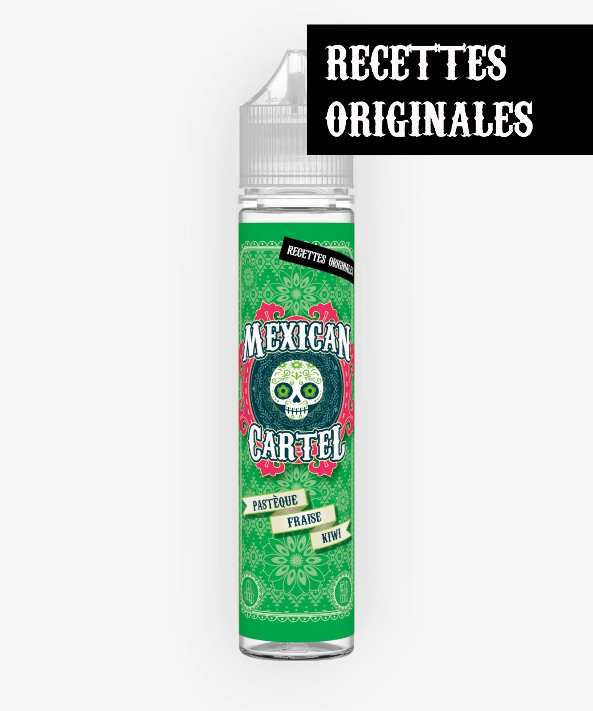 E-liquide Pastèque Fraise Kiwi 50 mL - Mexican Cartel — vue 2