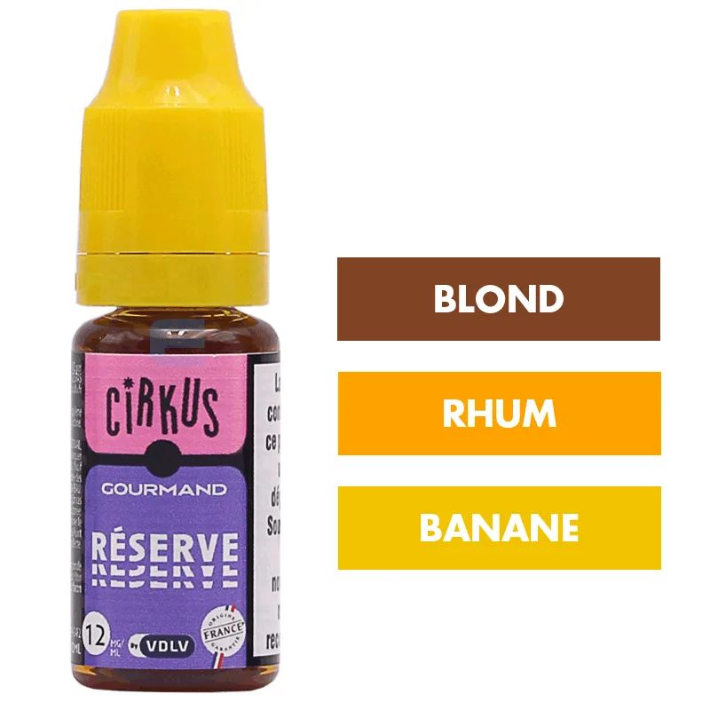 E-liquide Reserve 10 mL - CirKus (VDLV) — VDLV - Cirkus