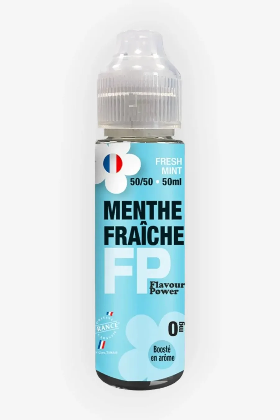 E-liquide Menthe Fraiche 50 mL - 50/50 Flavour Power