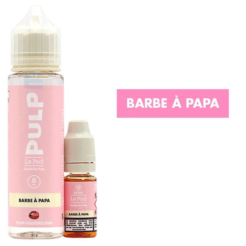 E-liquide Barbe à Papa 60 mL - Pulp Le Pod — Pulp - Le Pod