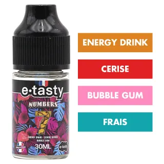 Concentré Numbers 7 30 mL - Numbers (E.Tasty) — E.Tasty - Arômes Numbers