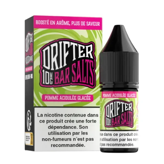 E-liquide Pomme Acidulée Glacée 10 mL - Drifter