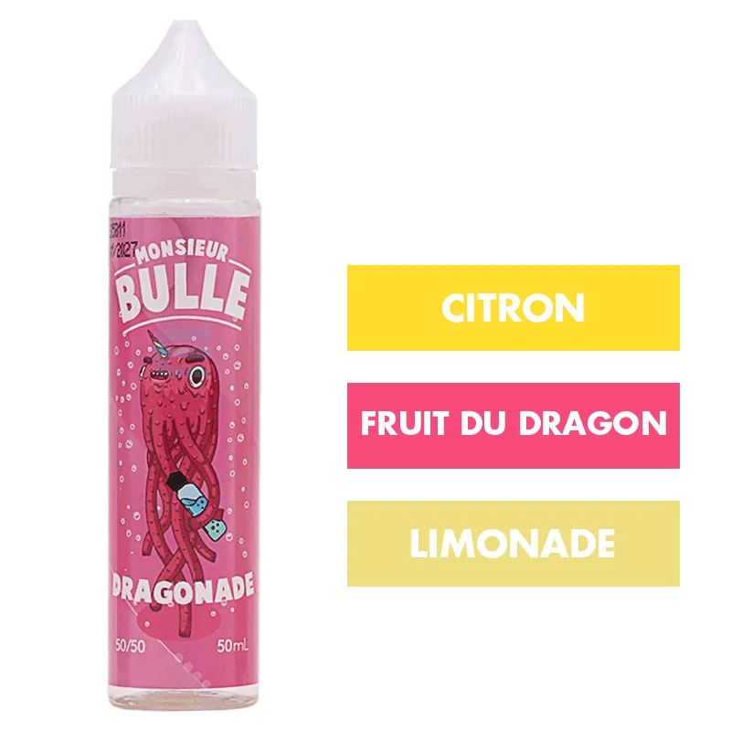 E-liquide Dragonade 50 mL - Monsieur Bulle (Liquideo) — Liquideo - Monsieur Bulle