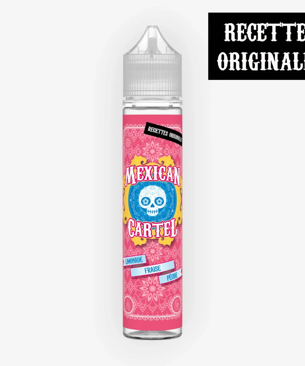 E-liquide Limonade Fraise Pêche 50 mL - Mexican Cartel