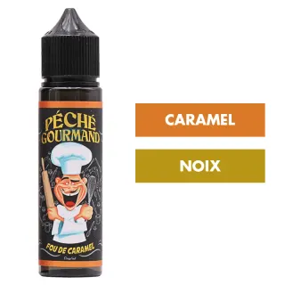 E-liquide Fou de Caramel 50 mL - Péché Gourmand (LiquideLab) — LiquideLab - Péché Gourmand