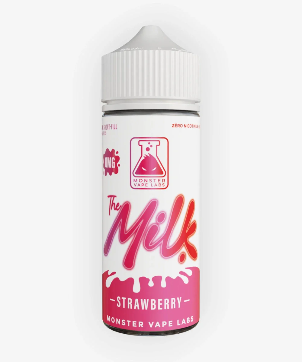 E-liquide Strawberry 100 mL - The Milk (Monster Vape Labs)
