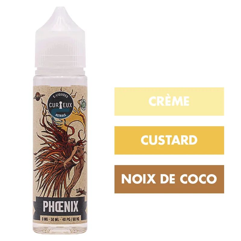 E-liquide Phoenix 50 mL - Astrale (Curieux) — Curieux - Edition Astrale