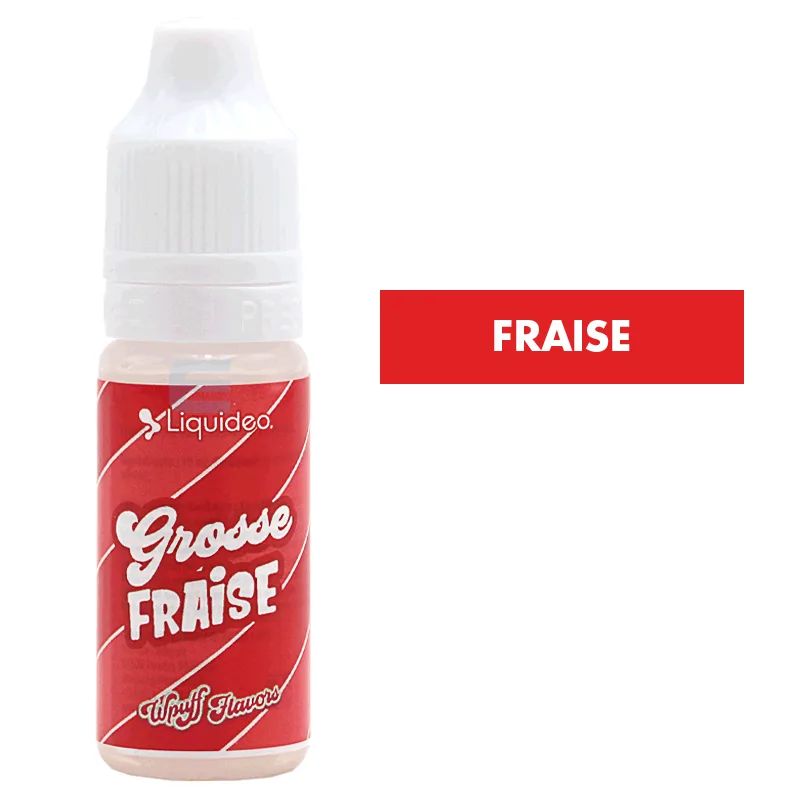 E-liquide Grosse Fraise 10 mL - Wpuff (Liquideo) — Liquideo - Wpuff