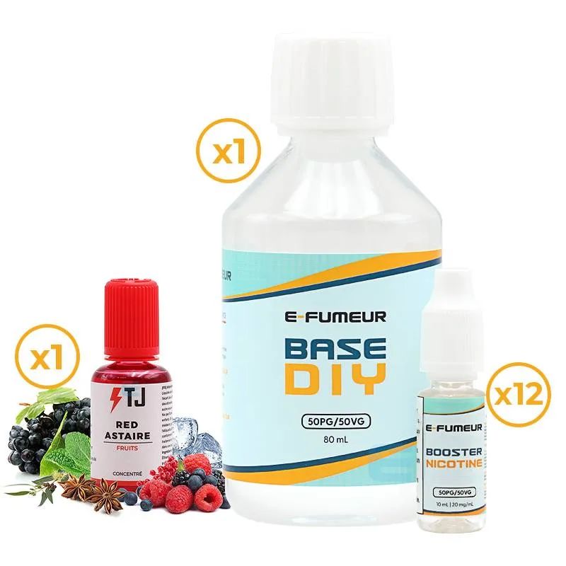 Pack DIY Red Astaire 230 mL - Tjuice — vue 4