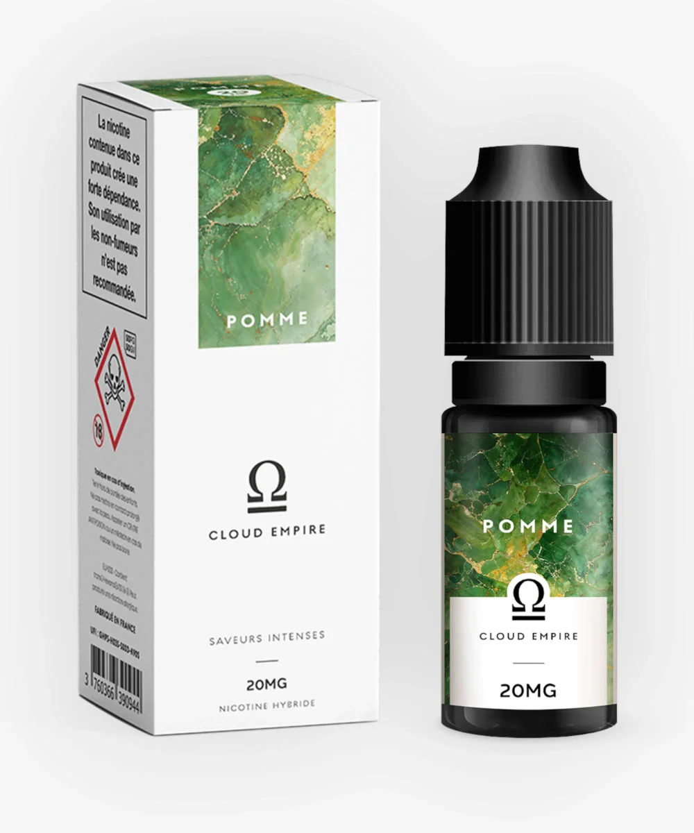 E-liquide Pomme Nic Salt Hybride 10 mL - Cloud Empire