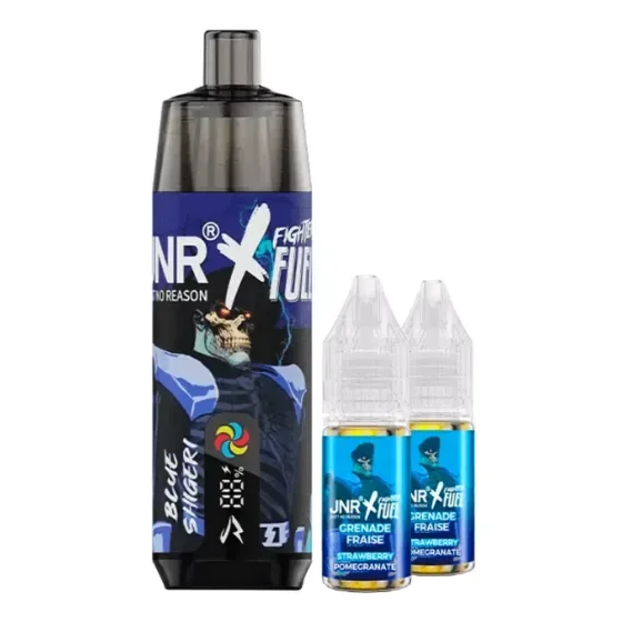Blue Shigeri Shisha Plus 28K - Fighter Fuel X JNR