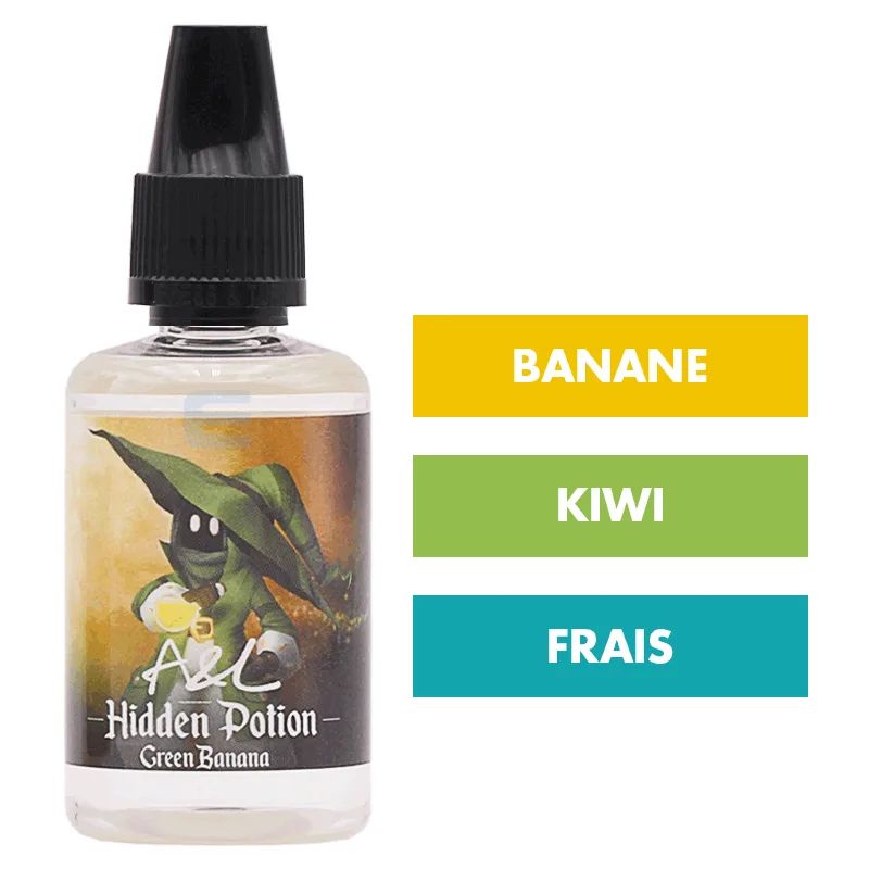 Concentré Green Banana 30 mL - A&L Hidden Potion — A&L - Hidden Potion