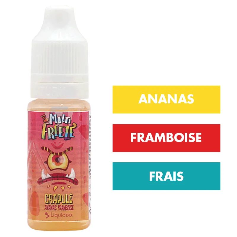 E-liquide Crapule 10 mL - Multi Freeze (Liquideo) — Liquideo - Multi Freeze