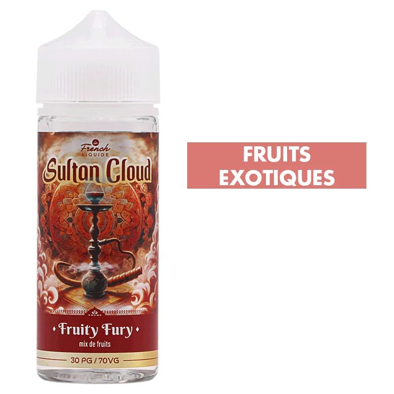 E-liquide Fruity Fury 100 mL - Sultan Cloud (Le French Liquide) — Le French Liquide - Sultan Cloud