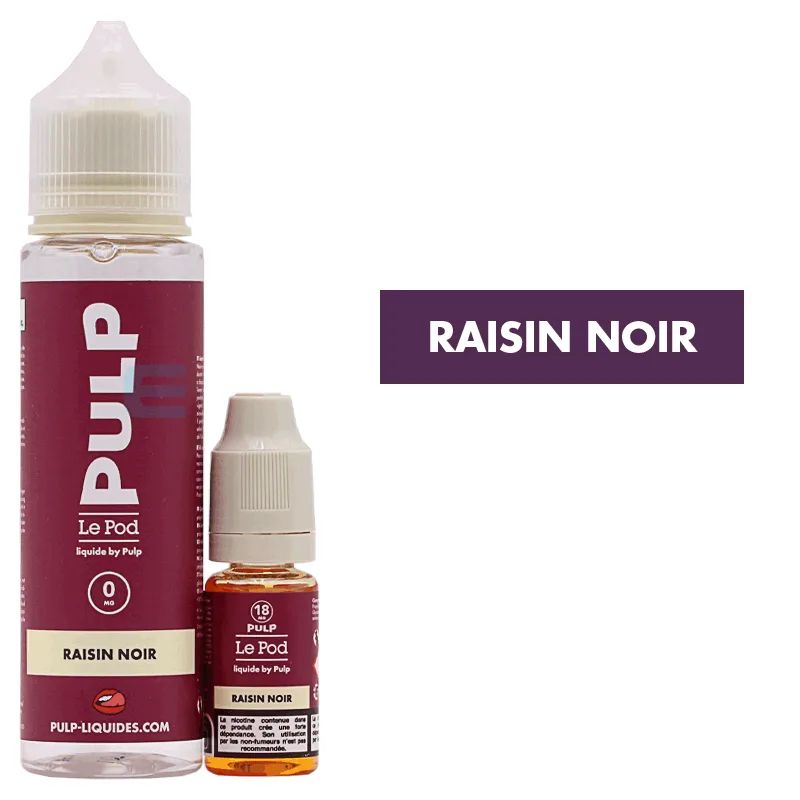 E-liquide Raisin Noir 60 mL - Pulp Le Pod — Pulp - Le Pod
