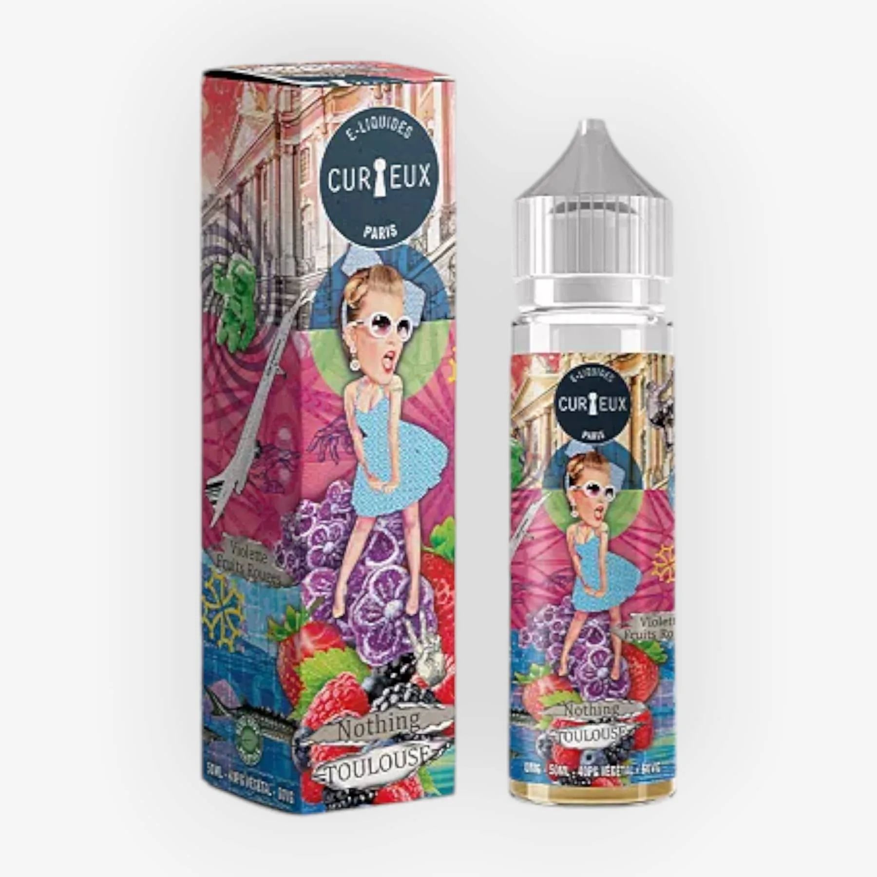 E-liquide Nothing Toulouse 50 mL - Hexagone (Curieux) — Curieux - Edition Hexagone