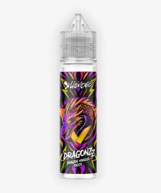 E-liquide Dragon Mangue Cassis 50 mL - Dragonzz Liquideo — Liquideo - Dragonzz