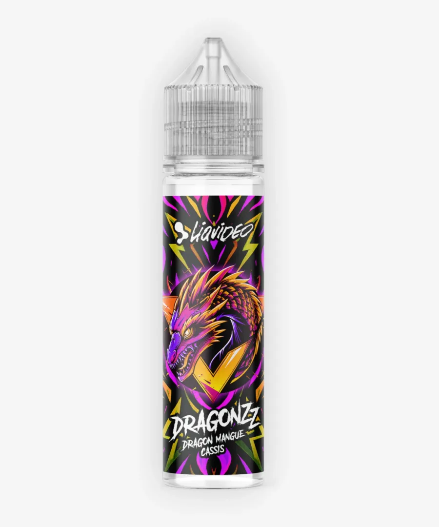 E-liquide Dragon Mangue Cassis 50 mL - Dragonzz Liquideo