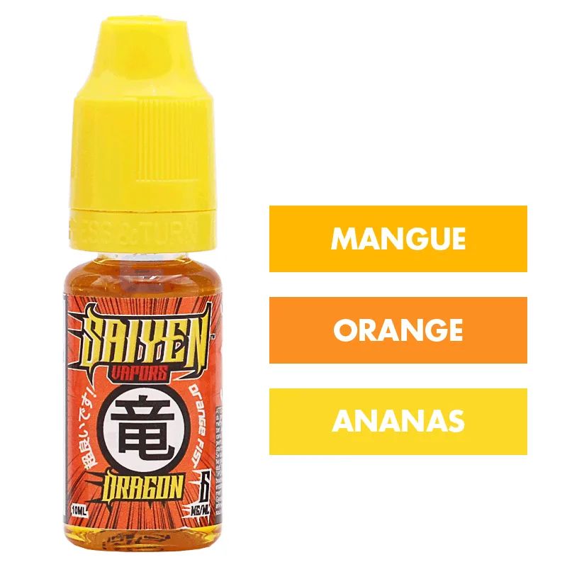 E-liquide Dragon 10 mL - Saiyen Vapors — Swoke - Saiyen Vapors