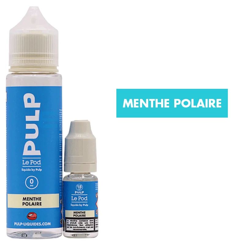 E-liquide Menthe Polaire 60 mL - Pulp Le Pod — Pulp - Le Pod