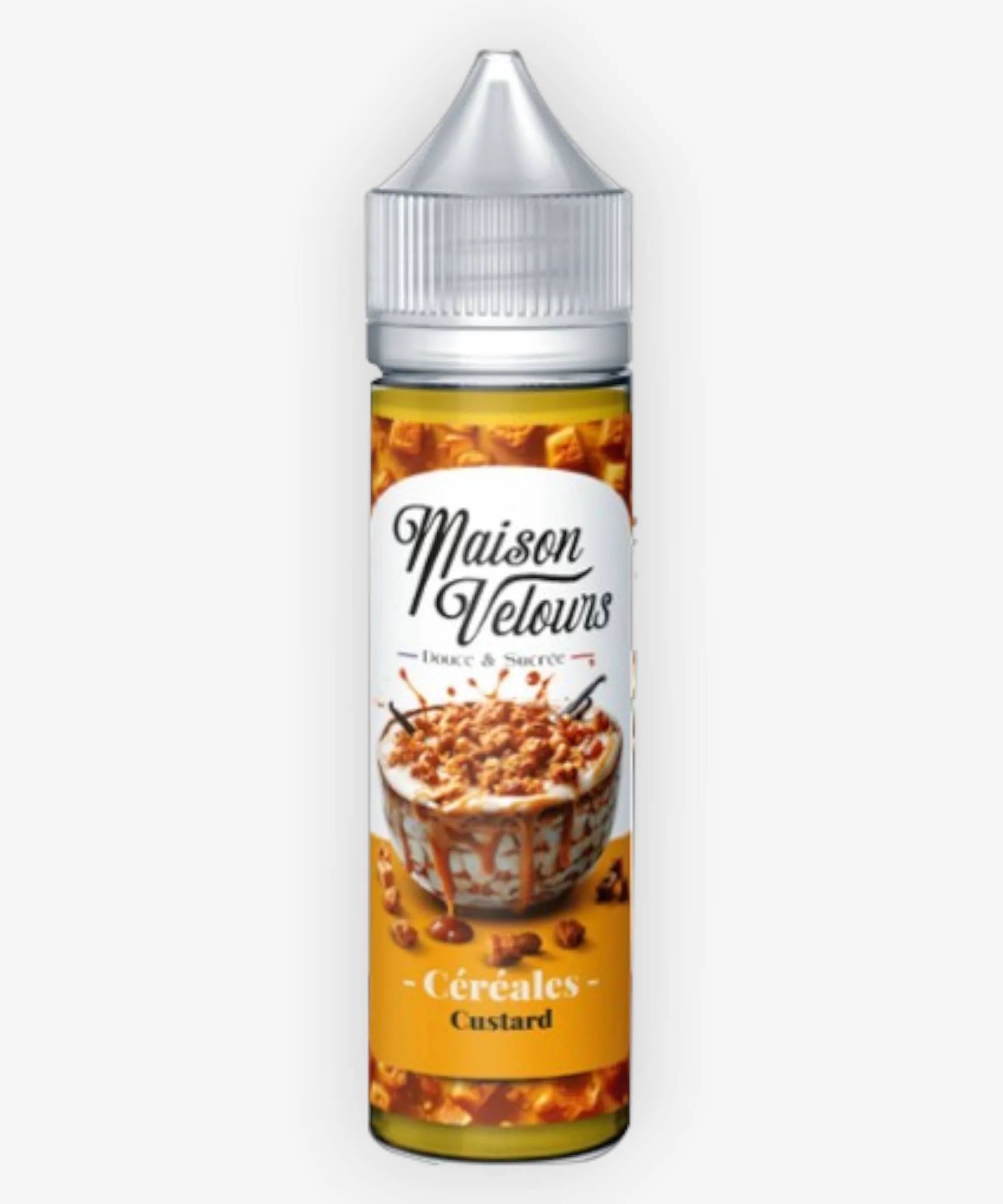 E-liquide Céréales Custard 50 mL - Maison Velours