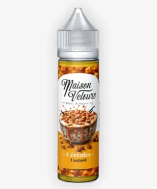 E-liquide Céréales Custard 50 mL - Maison Velours