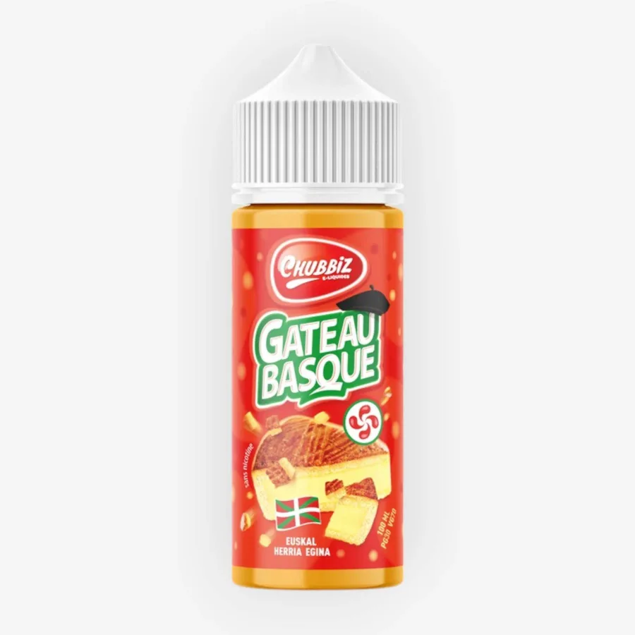 E-liquide Gateau Basque 100 mL - Chubbiz