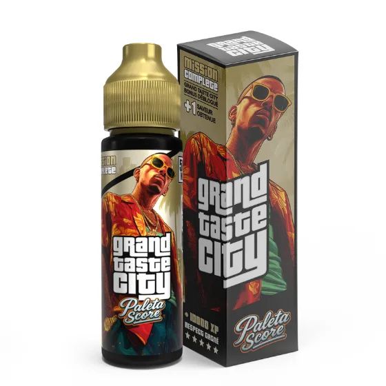 E-liquide Paleta Score 50 mL - Grand Taste City — Cloud Vapor - Grand Taste City