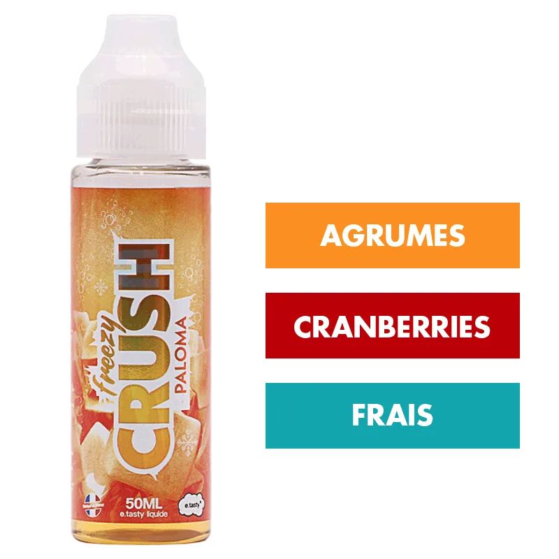 E-liquide Paloma 50 mL - Freezy Crush (E.Tasty) — E.Tasty - Freezy Crush