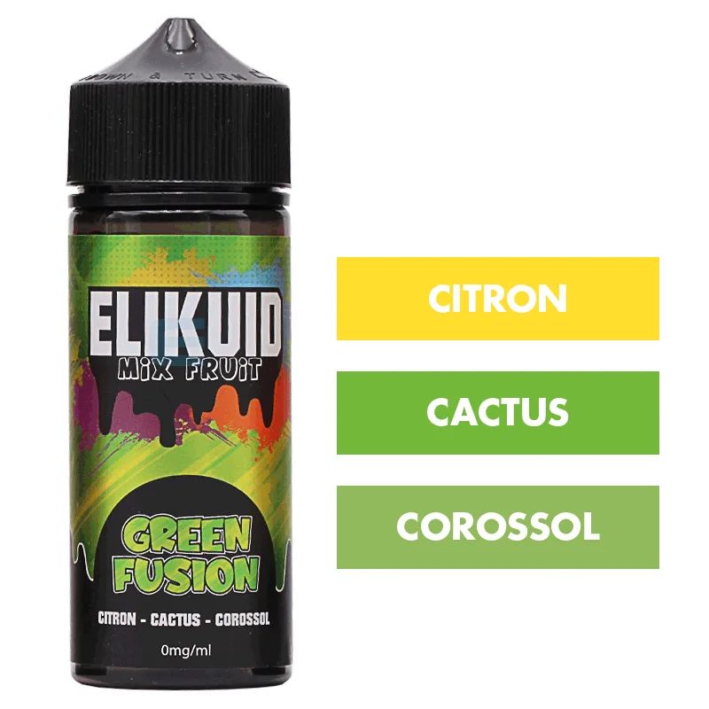 E-liquide Green Fusion 100 mL - Elikuid (LiquideLab) — vue 2