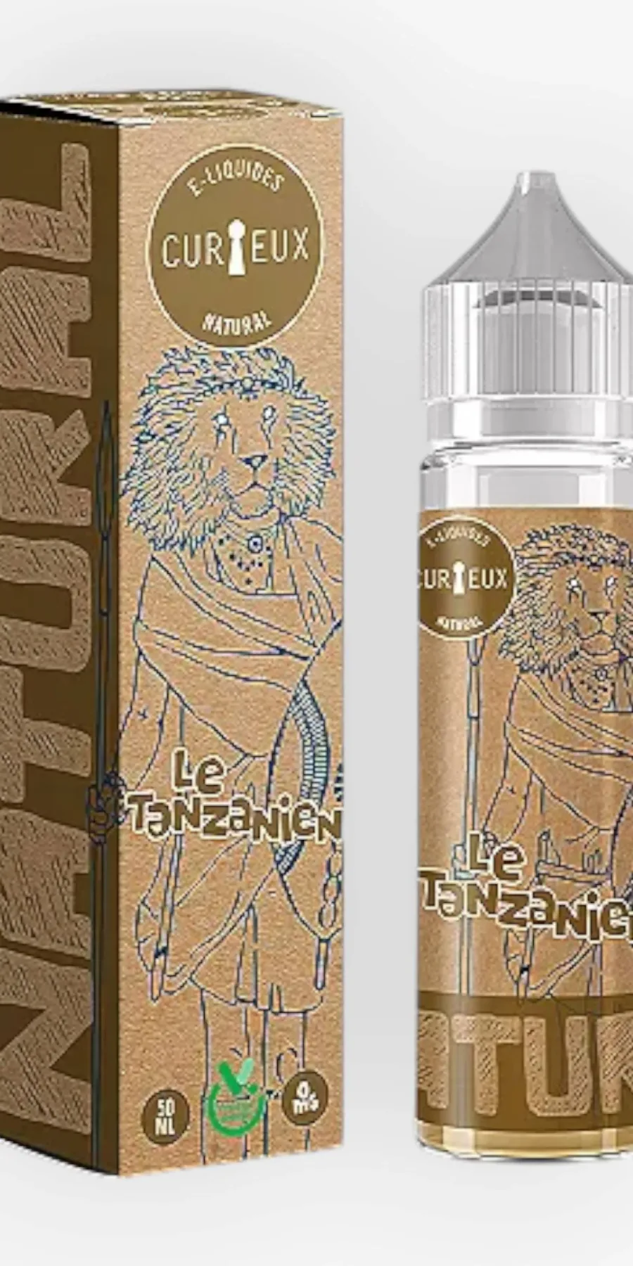 E-liquide Le Tanzanien 50 mL - Natural Curieux