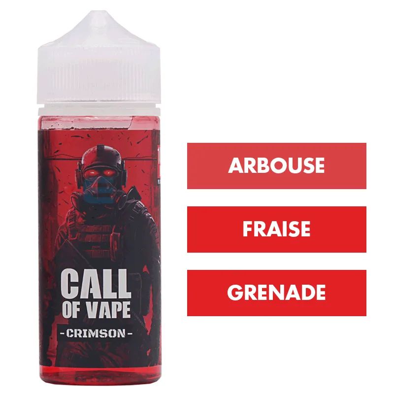 E-liquide Crimson 100 mL - Call of Vape — Cloud Vapor - Call of Vape
