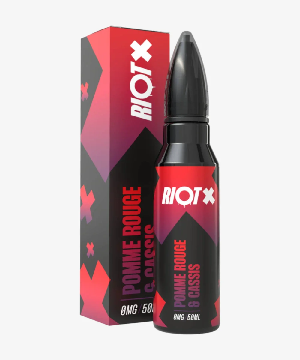 E-liquide Pomme Rouge & Cassis 50 mL - Riot