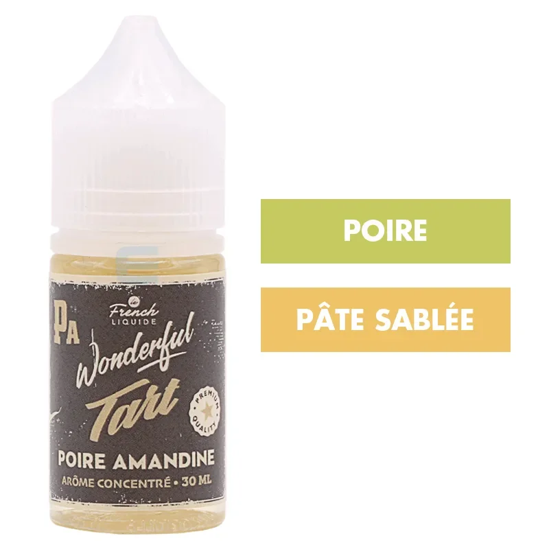 Concentré Poire Amandine 30 mL - Wonderful Tart (Le French Liquide)