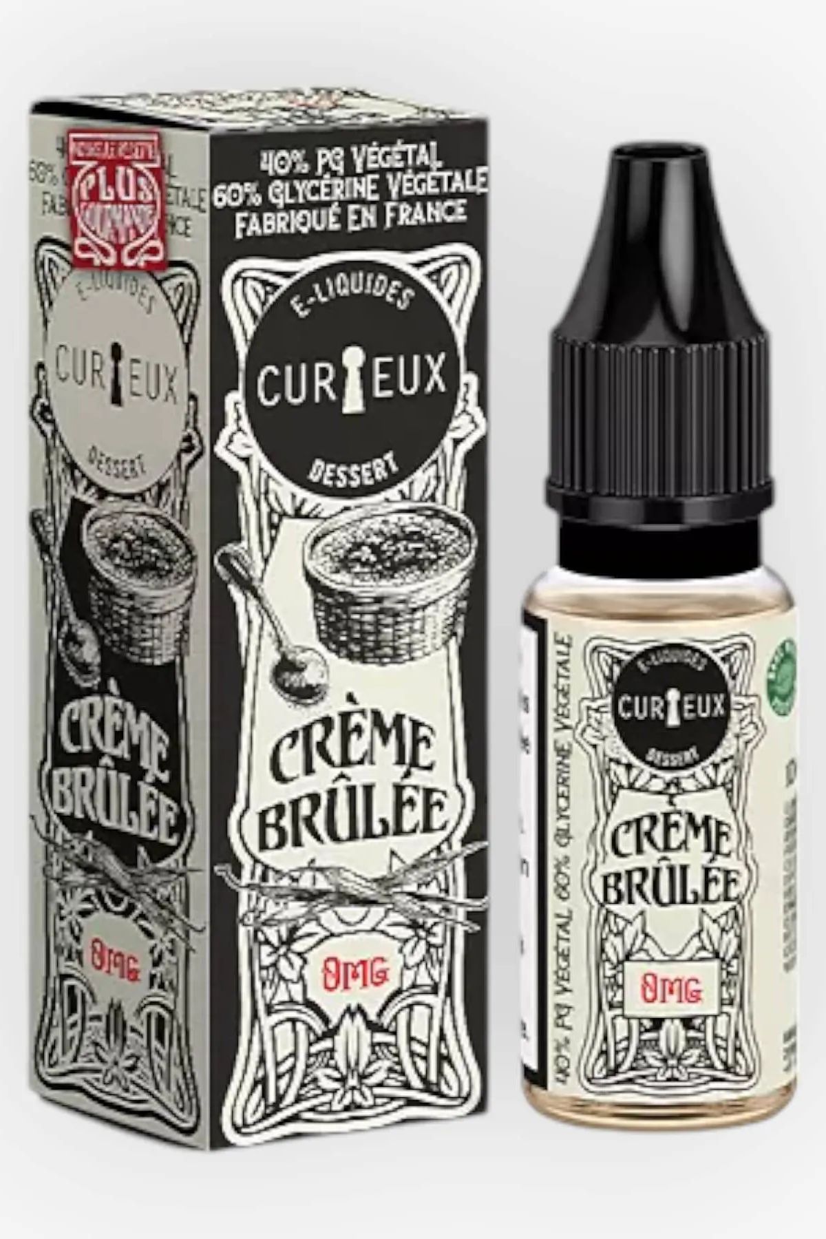 E-liquide Creme Brulee 10 mL - Dessert (Curieux) — Curieux - Edition Dessert