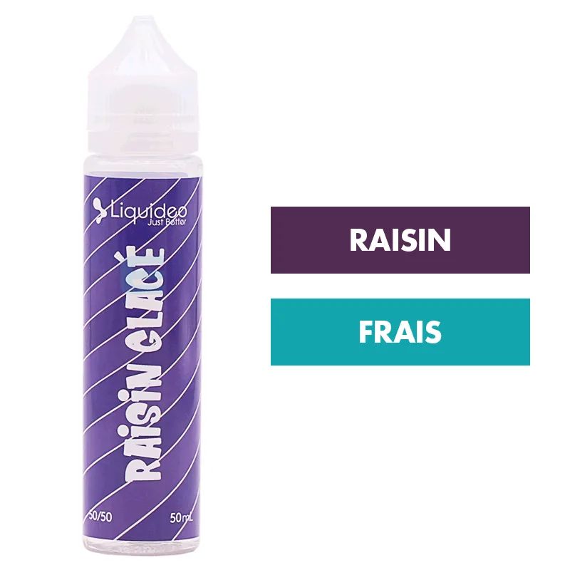 E-liquide Raisin Glacé 50 mL - Wpuff (Liquideo) — Liquideo - Wpuff