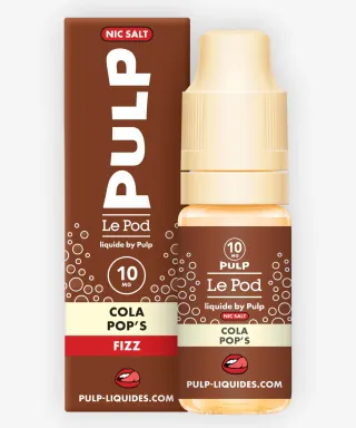E-liquide Cola Pop's Fizz 10 mL - Pulp Le Pod — Pulp - Le Pod