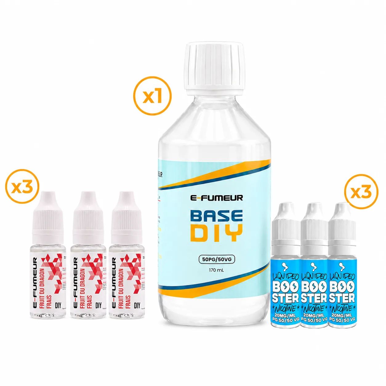 Pack DIY Fruit du Dragon Frais 230 mL - E-FUMEUR — E-Fumeur - Arômes DIY