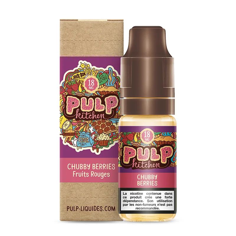 E-liquide Chubby Berries 10 mL - Pulp Kitchen — Pulp - Kitchen