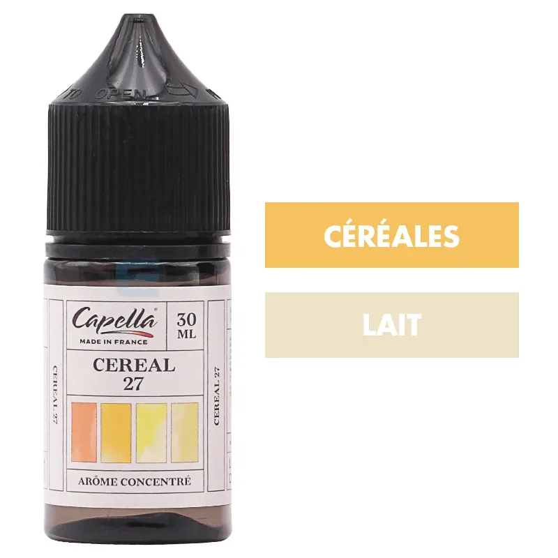 Concentré Cereal 27 30 mL - Capella