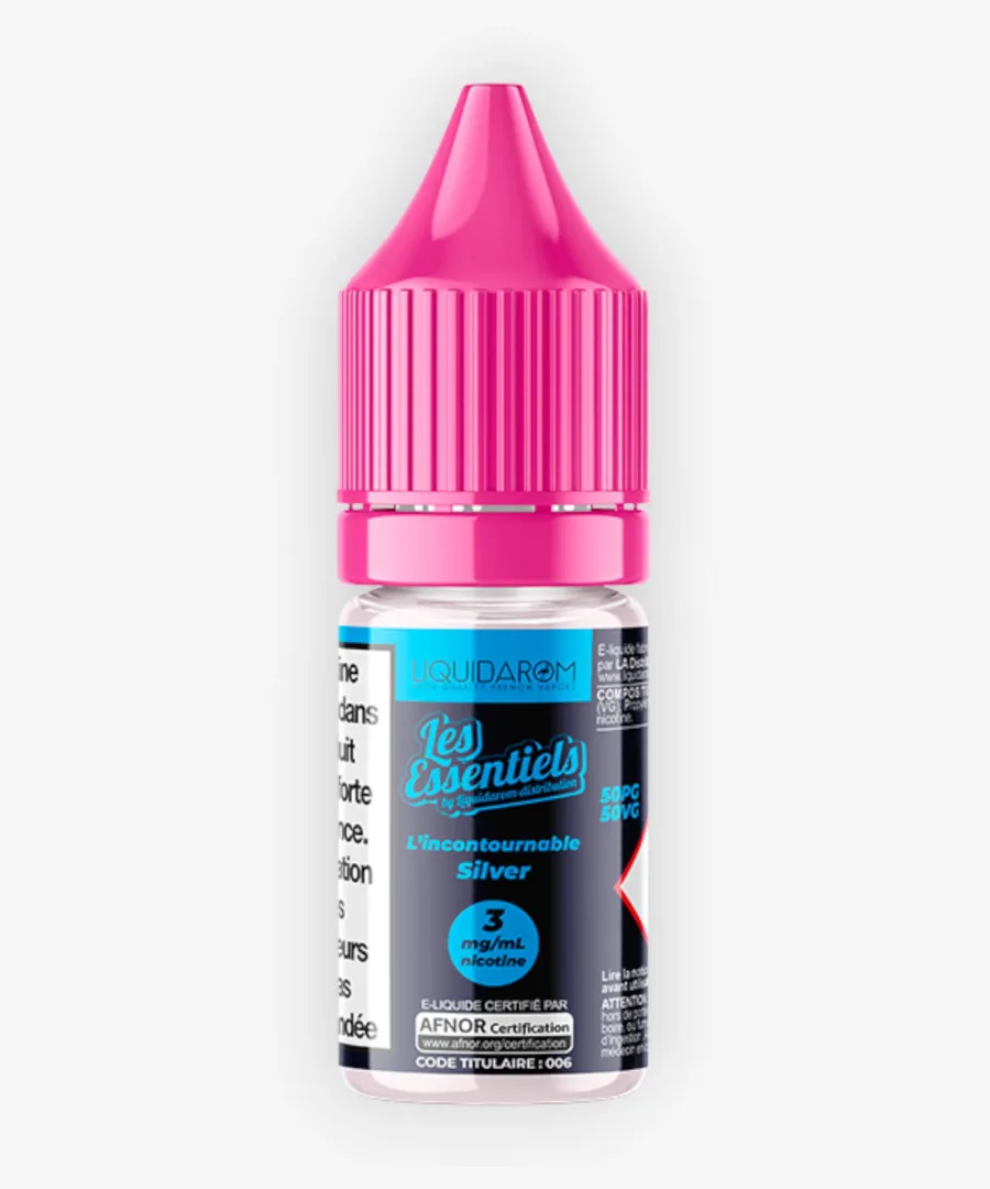 E-liquide L'Incontournable Silver 10 mL - Liquidarom