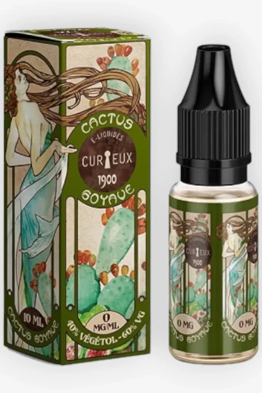 E-liquide Cactus Goyave 10 mL - 1900 (Curieux)