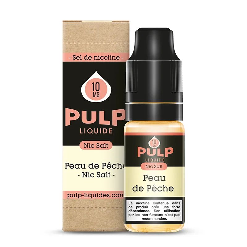 E-liquide Peau de Pêche Nic Salt 10 mL - Pulp — Pulp - Nic Salt